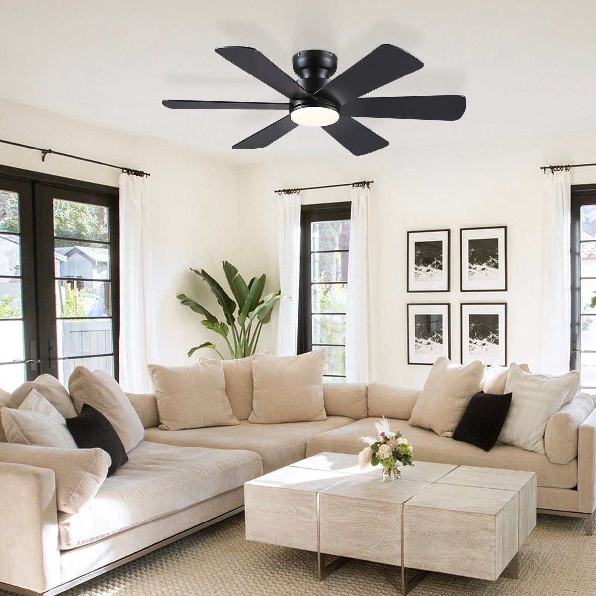 Celestial Wind Ceiling Fans with Lights - Joyfuzzy