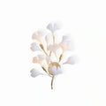 Ceramic Gingko Wall Lamp-