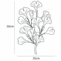 Ceramic Gingko Wall Lamp-