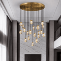 Bossen 19-globe modern chandelier full fixture view