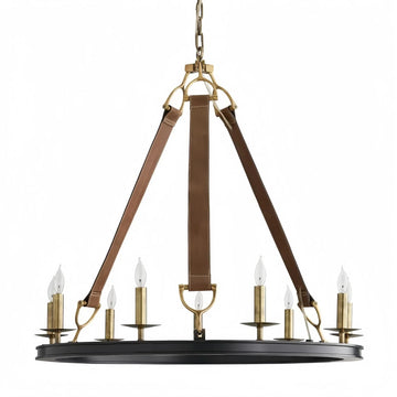 Chaney Chandelier 33”D - Joyfuzzy