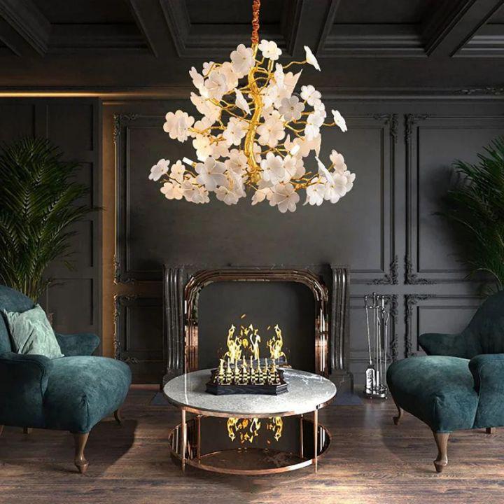 Cherry Dining Room Branch Chandelier - D60cm (D23½")Joyfuzzy