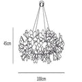 Circular Blossom Chandelier - Dia 39.4″(100cm) x H 17.7″(45cm)Joyfuzzy