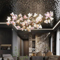 Circular Blossom Chandelier - L 59.1″(150cm) x W 17.7″(45cm) x H 17.7″(45cm)Joyfuzzy