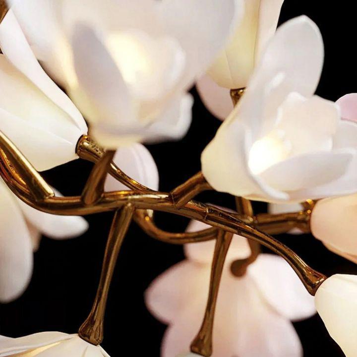Circular Blossom Chandelier - L 39.4″(100cm) x W 15.7″(40cm) x H 17.7″(45cm)Joyfuzzy
