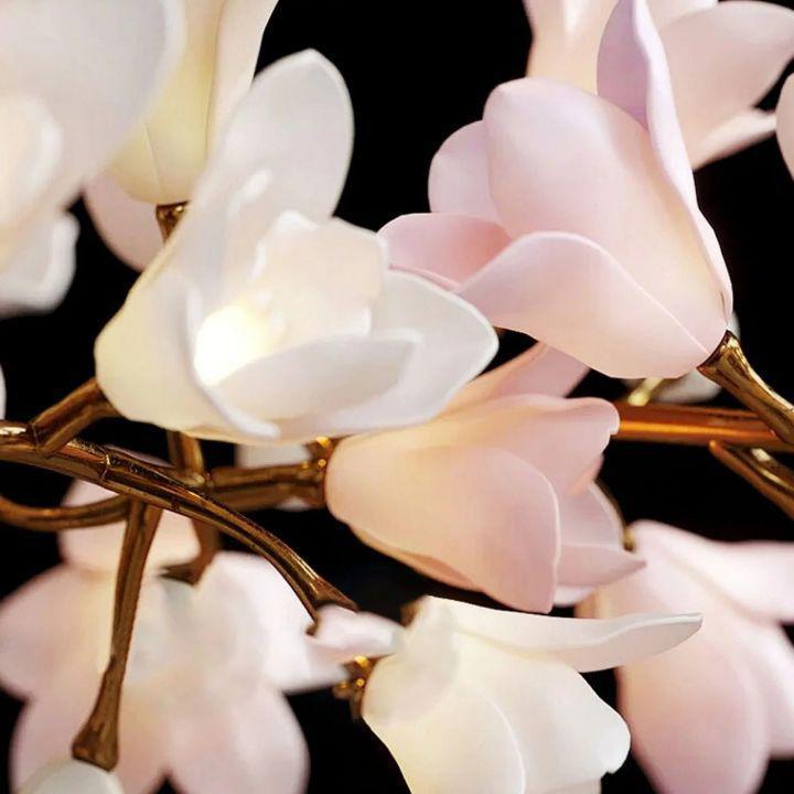 Circular Blossom Chandelier - L 39.4″(100cm) x W 15.7″(40cm) x H 17.7″(45cm)Joyfuzzy