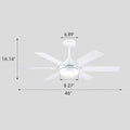 Clifan Ceiling Fans with Lights - Joyfuzzy