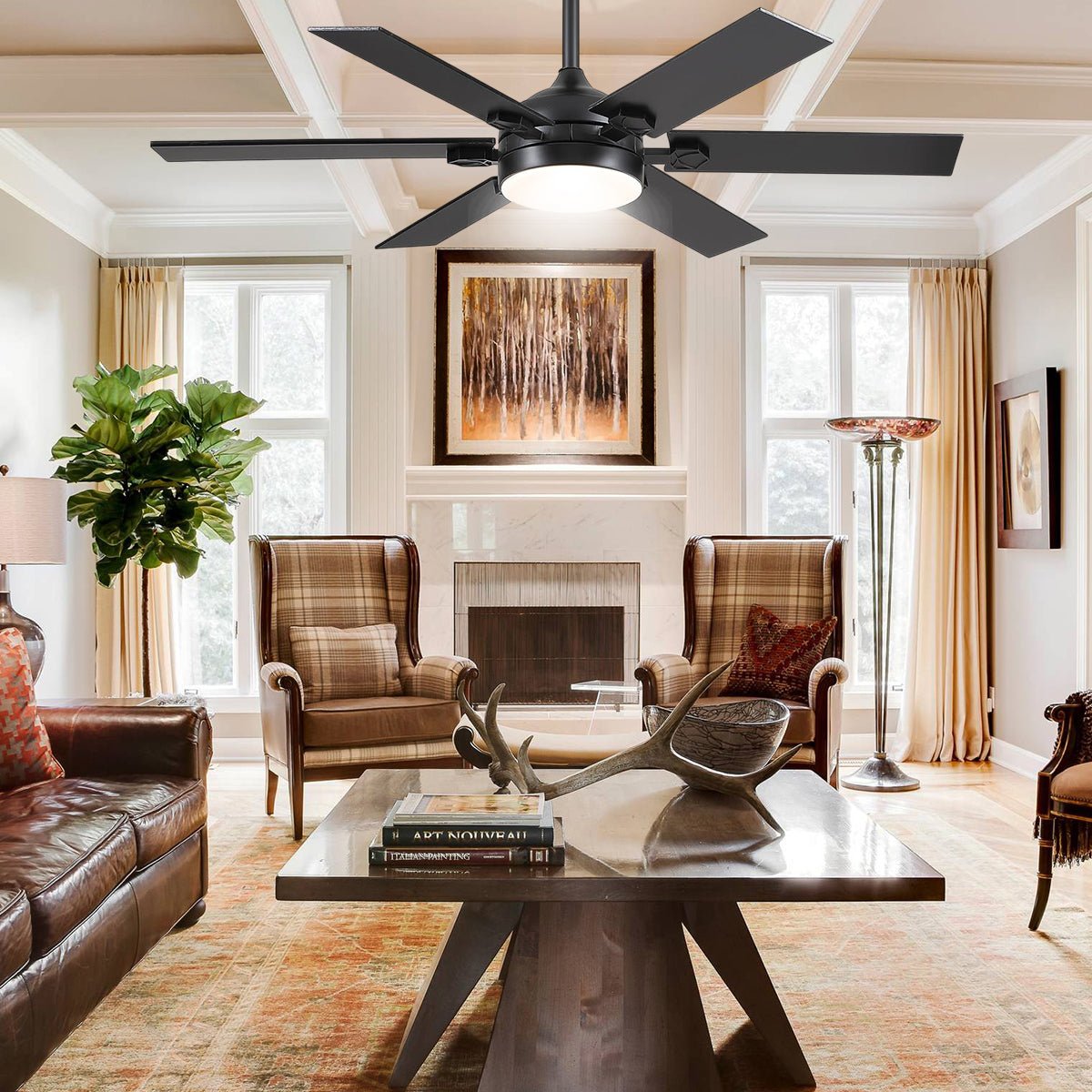Clifan Ceiling Fans with Lights - Joyfuzzy