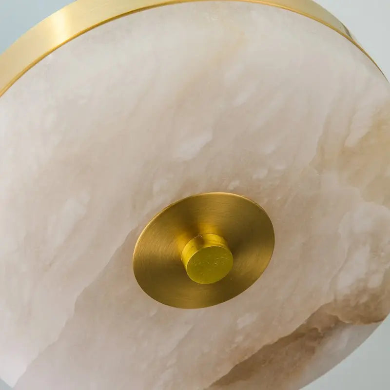 Alabaster Round Pendant Lights Living Room Pendant [product_tags] Fabtiko
