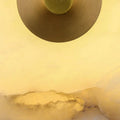 Alabaster Round Pendant Lights Living Room Pendant [product_tags] Fabtiko