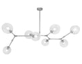 Covington Horizontal Globe Branching Bubble Chandelier - 8 - LightBrassJoyfuzzy