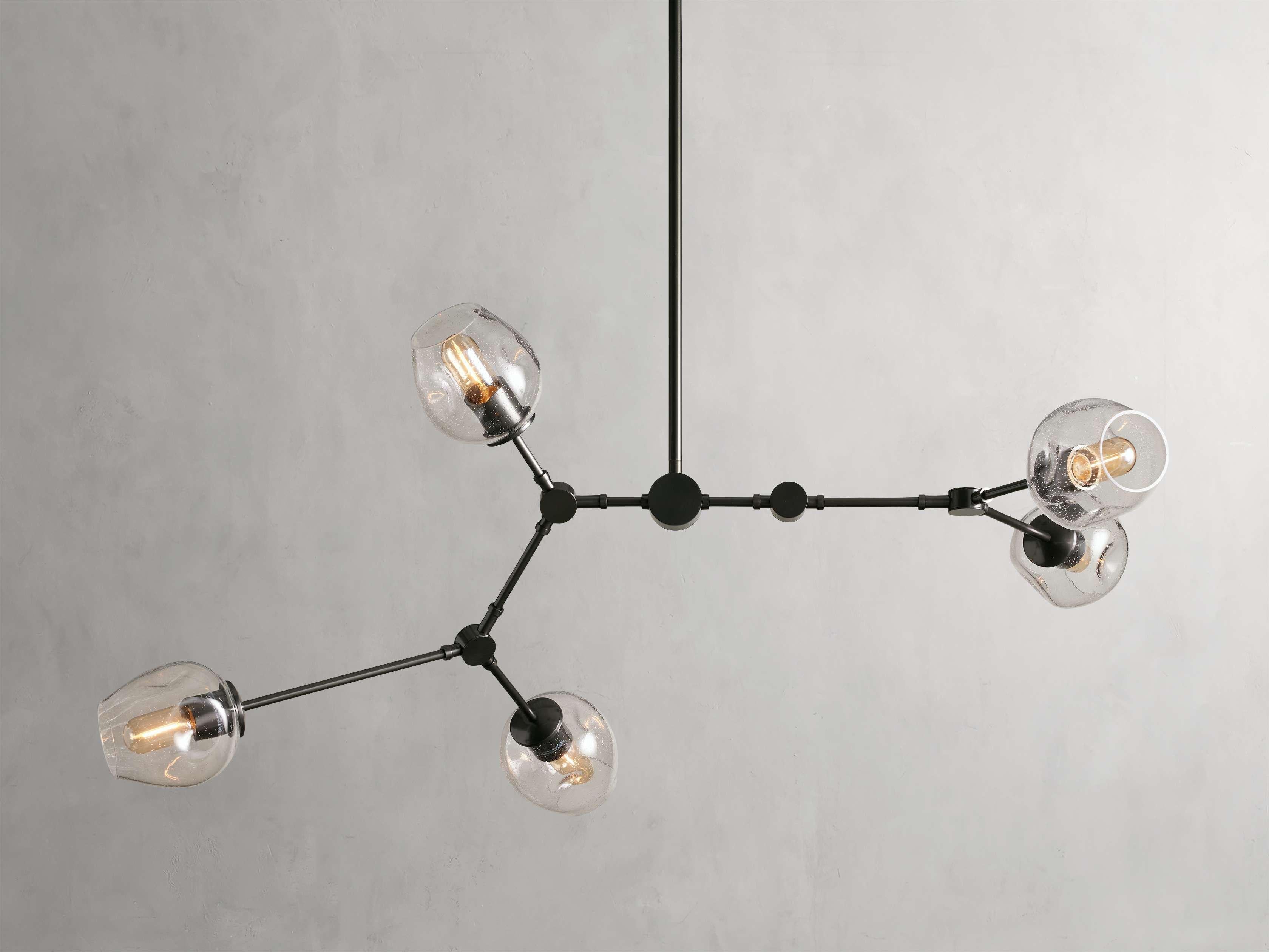 Covington Horizontal Globe Branching Bubble Chandelier - 5 - LightBronzeJoyfuzzy