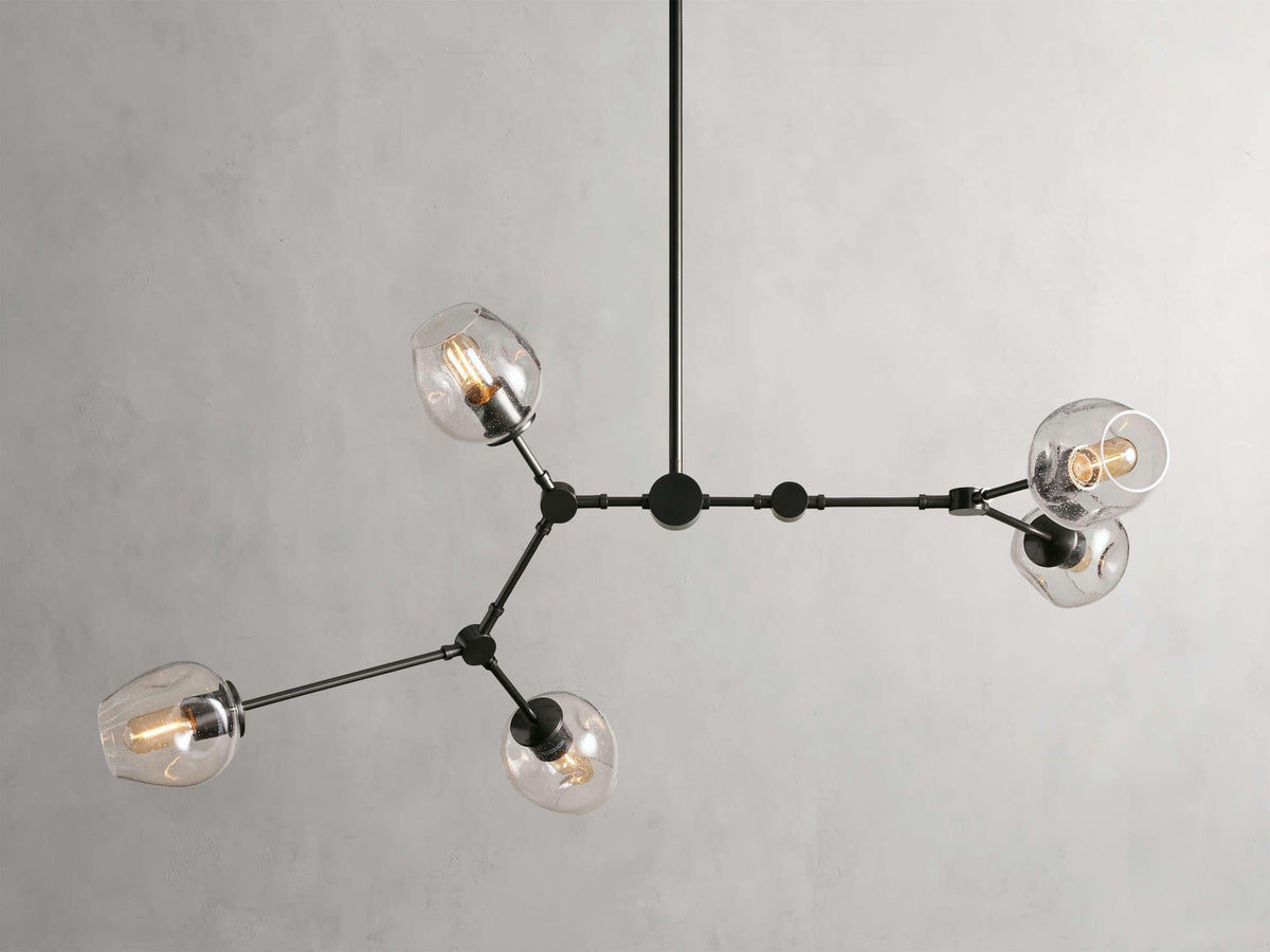 Covington Horizontal Globe Branching Bubble Chandelier - 5 - LightBronzeJoyfuzzy