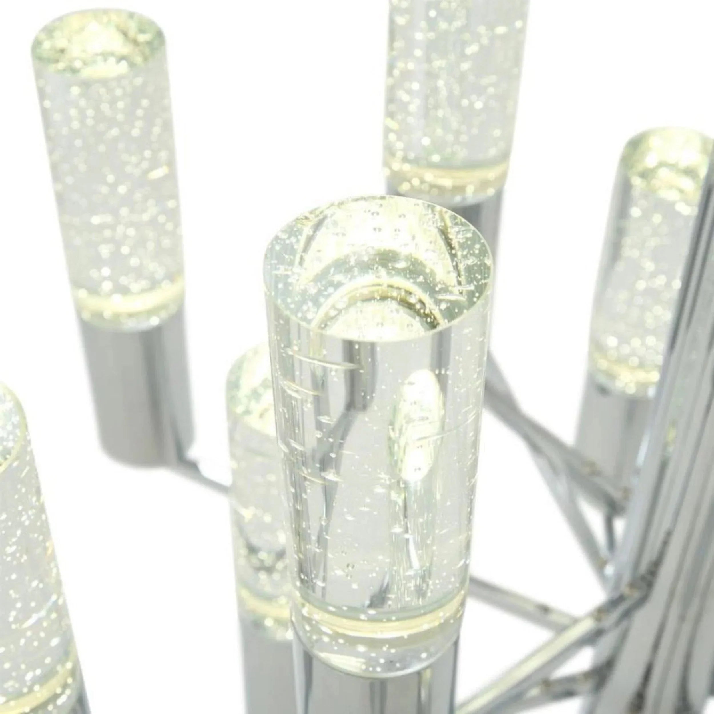 Crystal Cylinders Chandelier 16 Lights Dimmable - Joyfuzzy