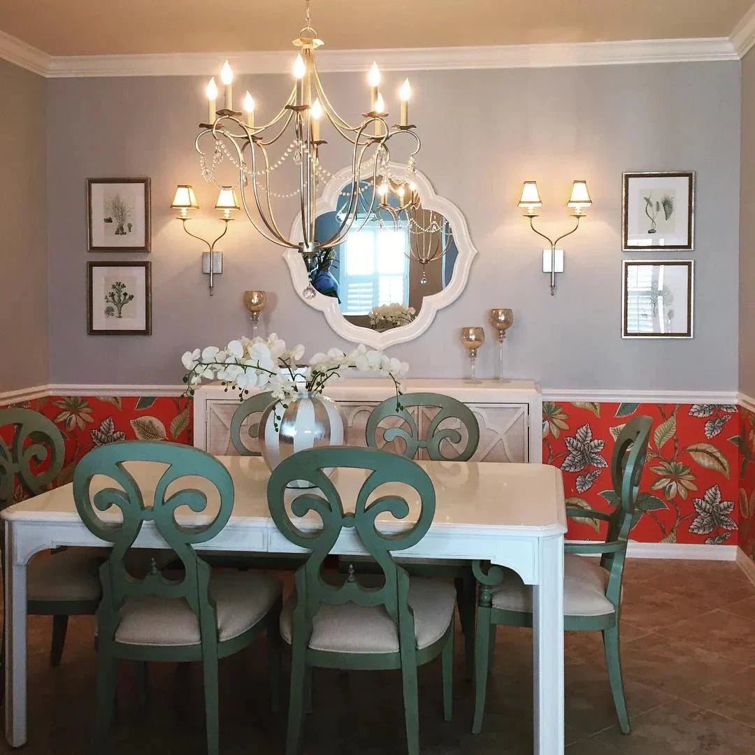 Crystal Lights Large Gold & Silver Chandelier For living room - Joyfuzzy