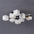 Cubist Alabaster Cluster Ceiling Lamp - by Joyfuzzy