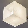 Cubist Alabaster Cluster Ceiling Lamp - by Joyfuzzy