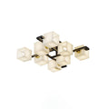 Cubist Alabaster Cluster Ceiling Lamp - by Joyfuzzy