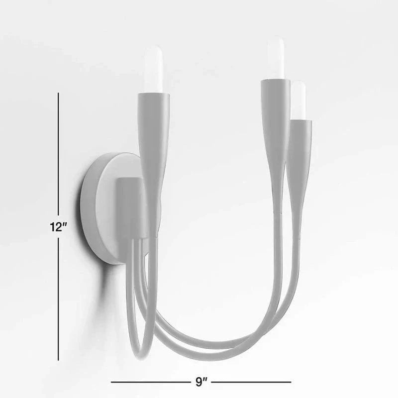Curve Candelabra Wall Sconce - Joyfuzzy