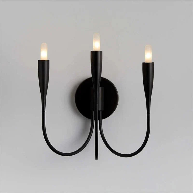 Curve Candelabra Wall Sconce - Joyfuzzy