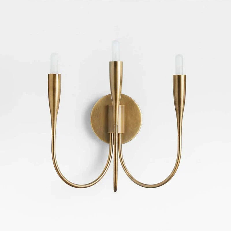 Curve Candelabra Wall Sconce - Joyfuzzy