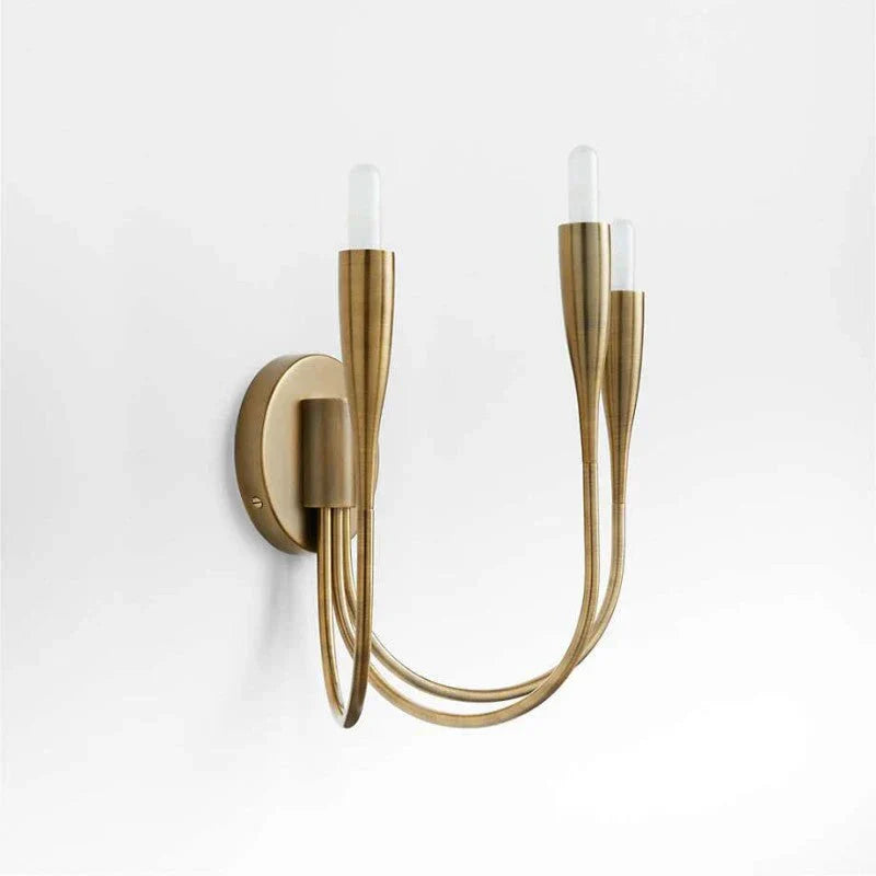 Curve Candelabra Wall Sconce - Joyfuzzy