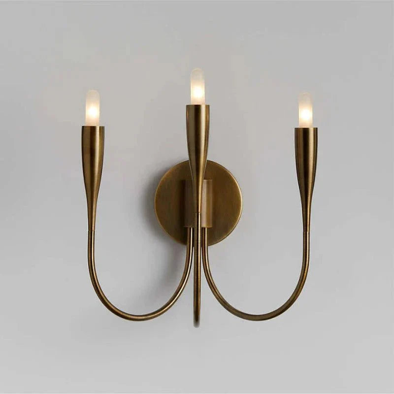 Curve Candelabra Wall Sconce - Joyfuzzy