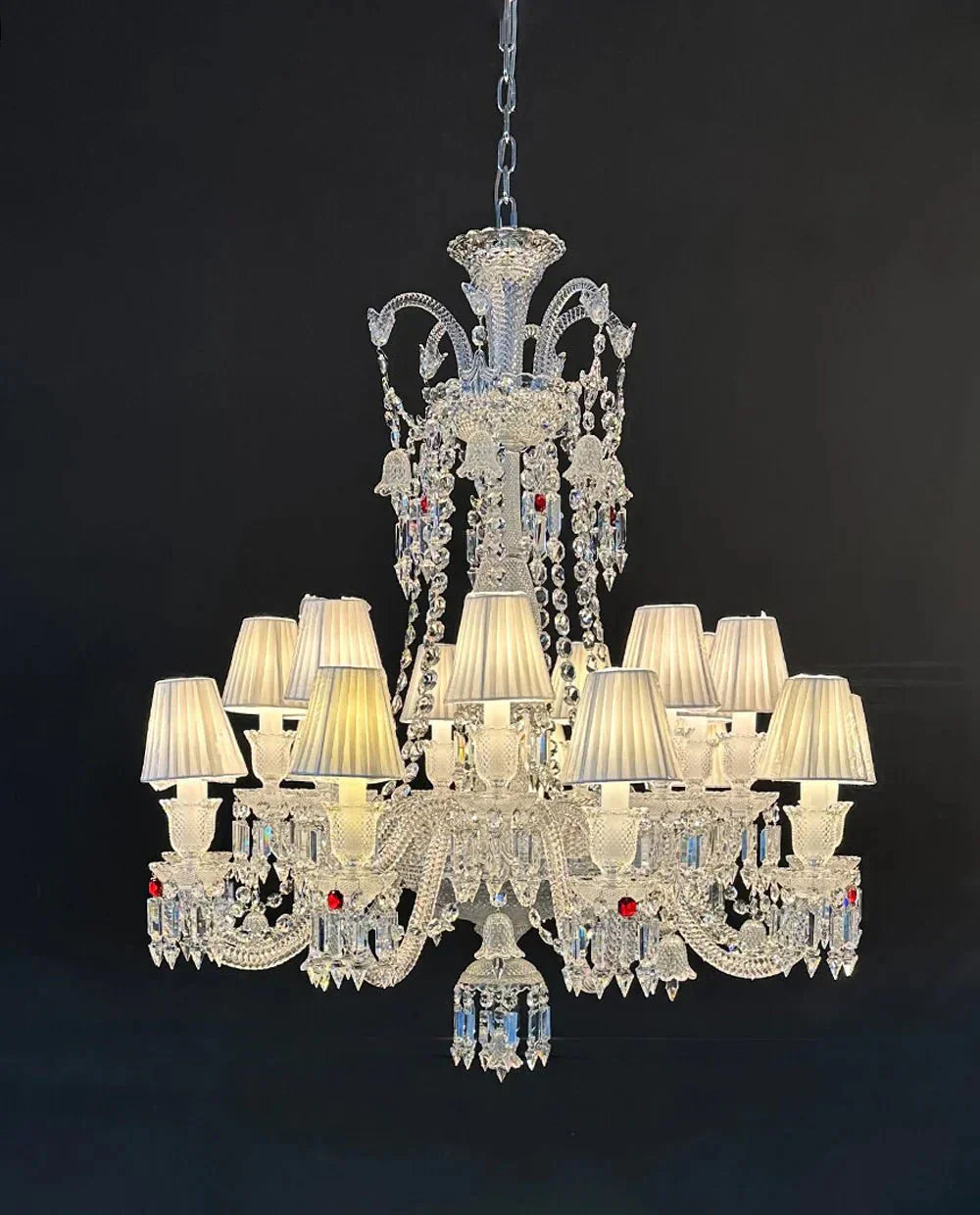 Custom Made 18 Lights Zanith Chandelier Chandelier Crystal Lighting - Joyfuzzy