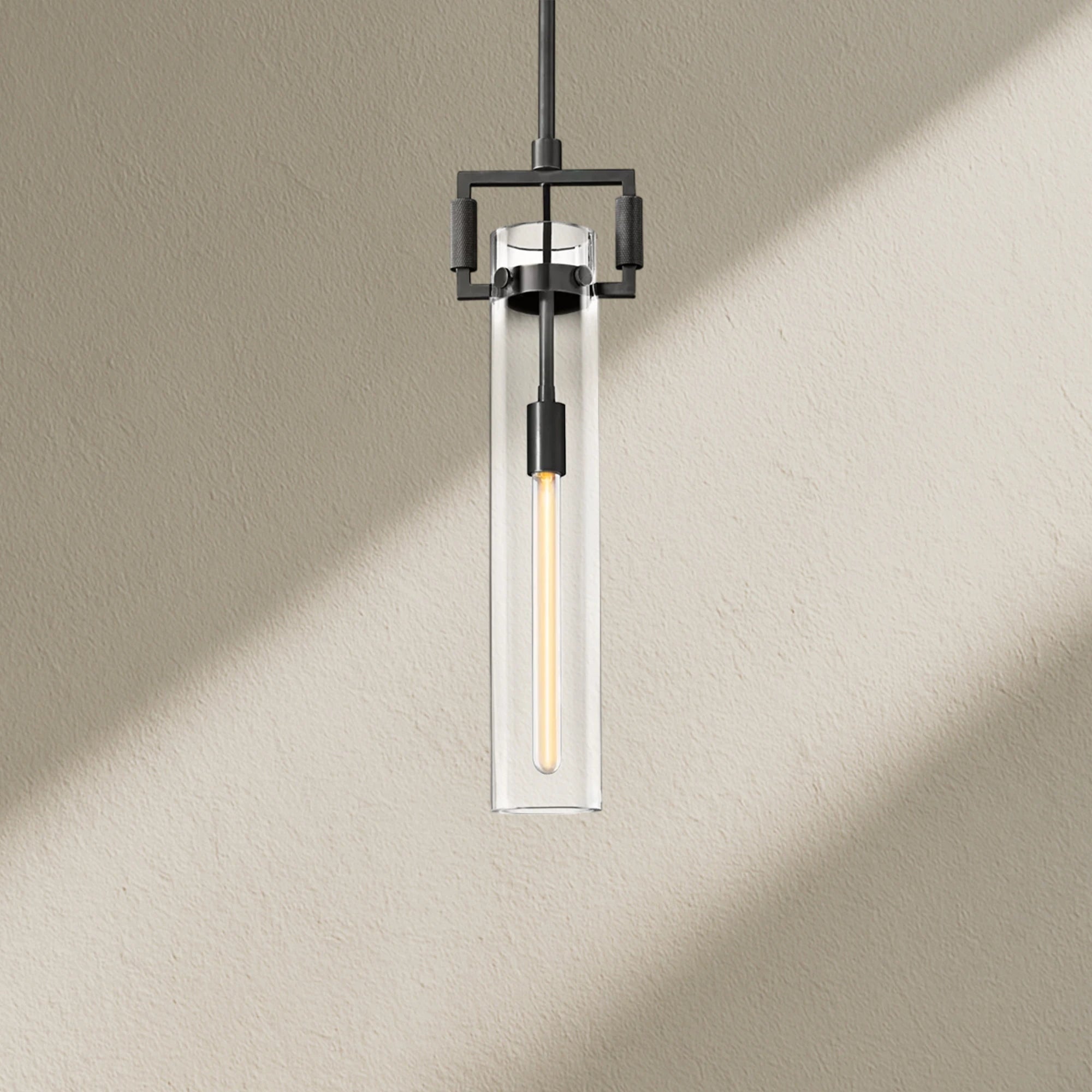 MACFZ Glass Cylinder Pendant 12"22"