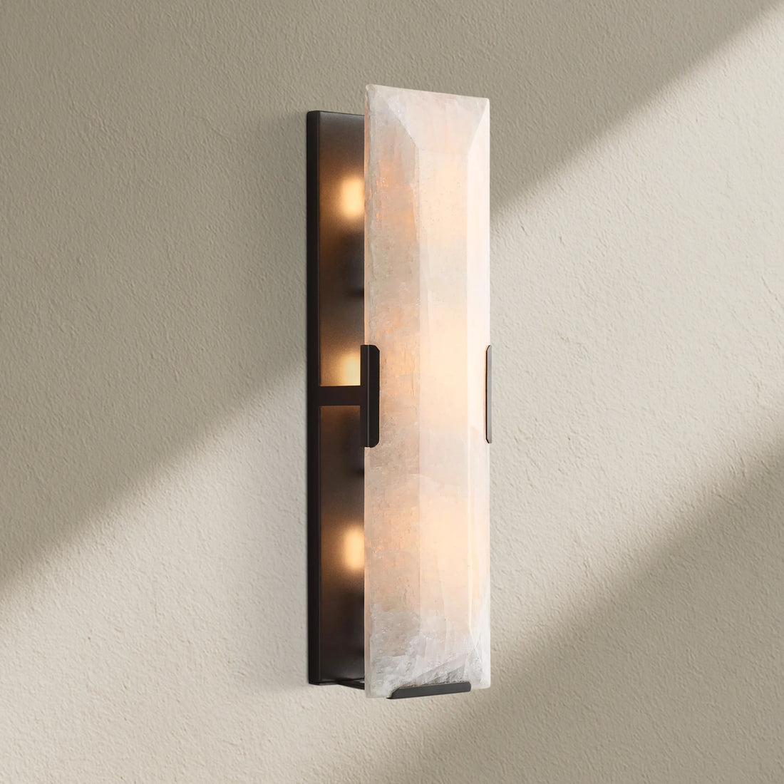 Harfz Calcite Linear Sconce