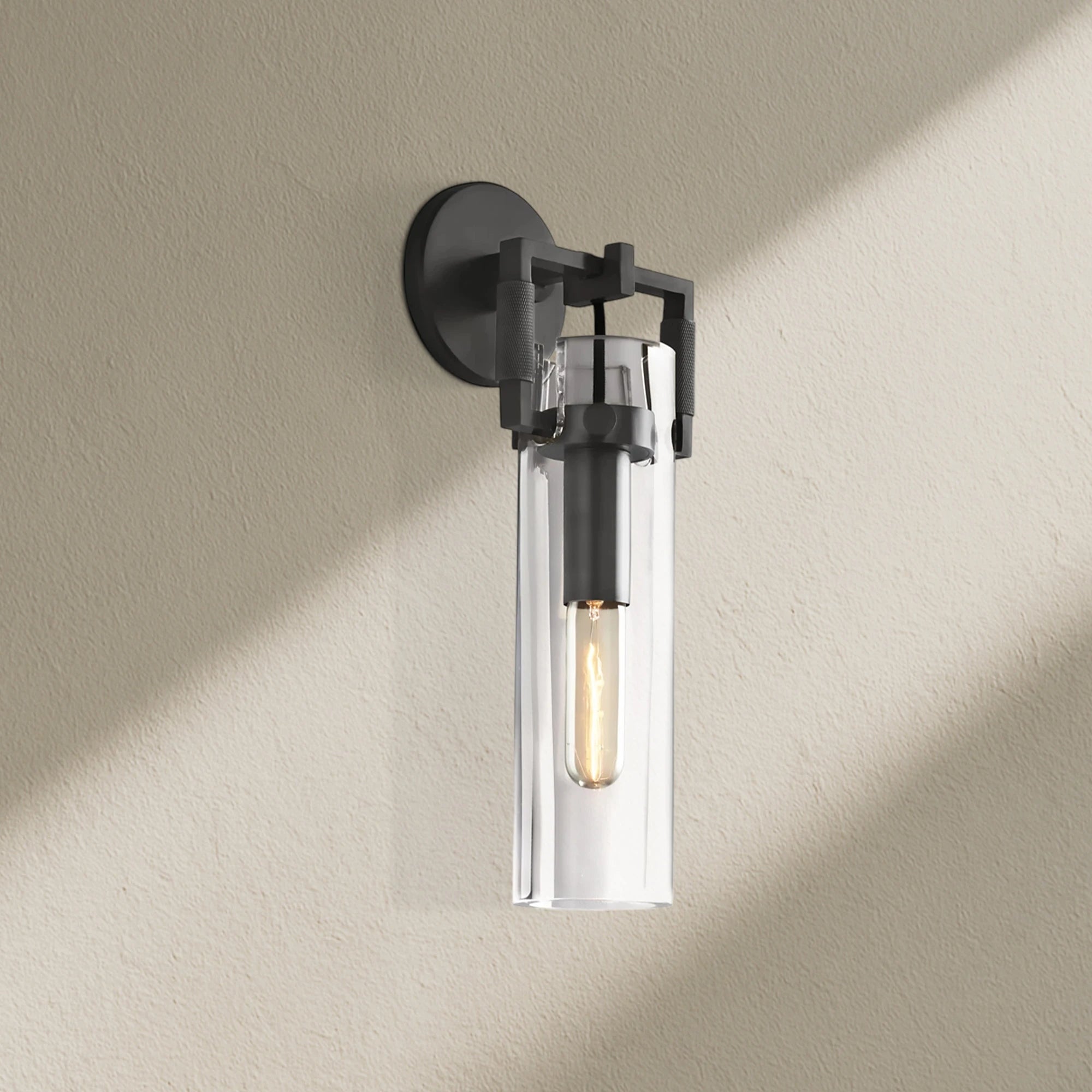 MACFZ Glass Cylinder Wall Sconce
