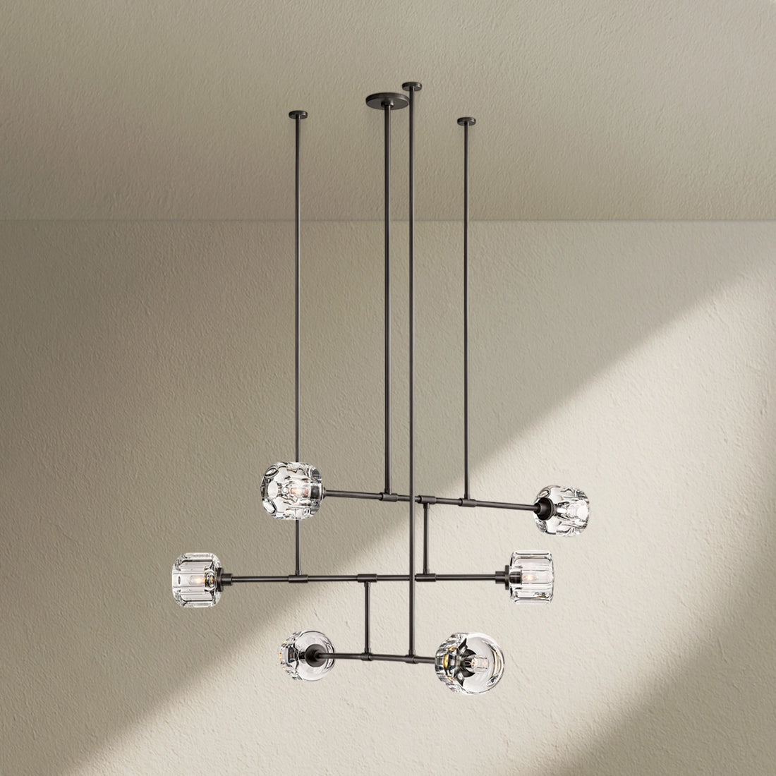 Deamafz Mobile Round Chandelier 48" 62"