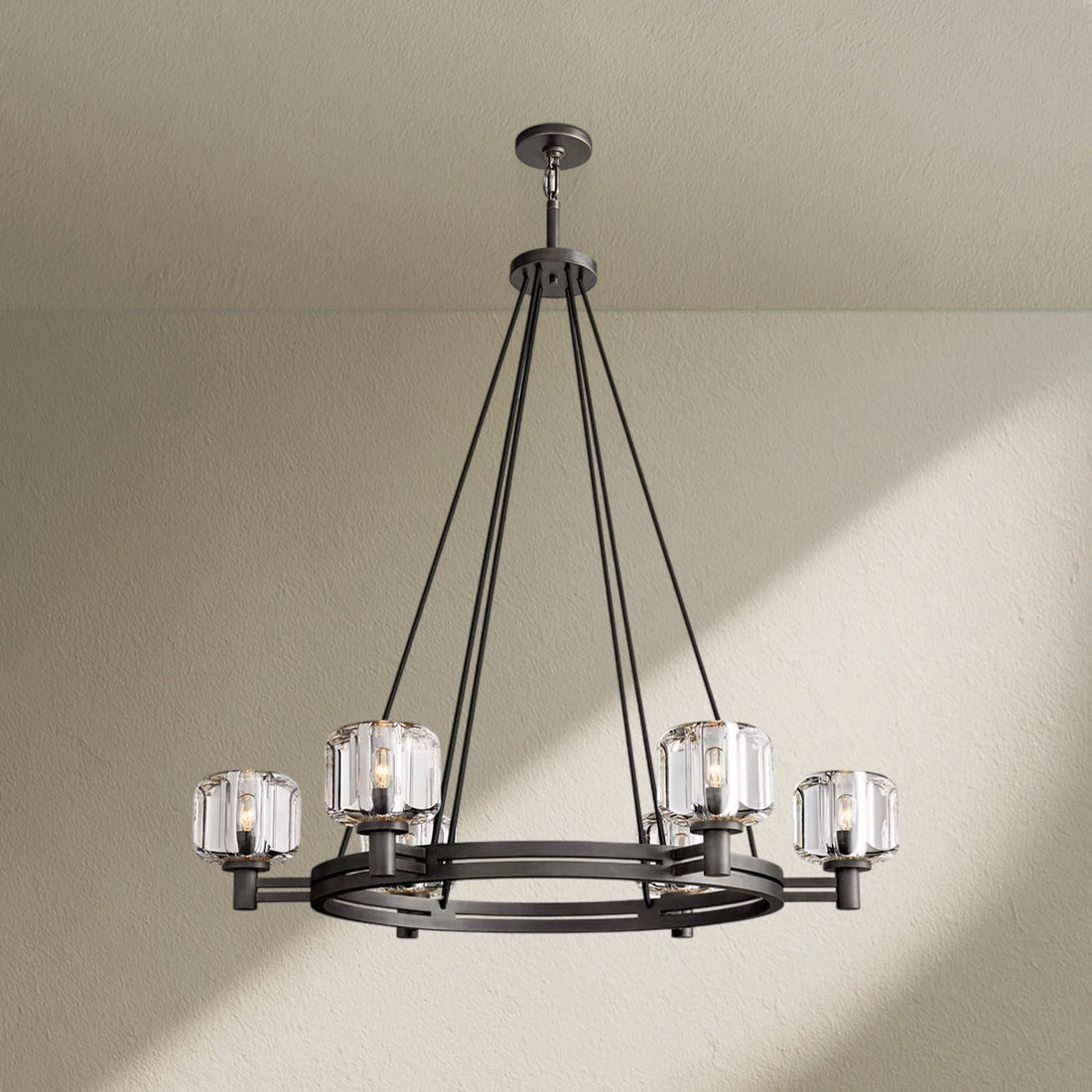 Deamafz Round Chandelier 36"48"60"