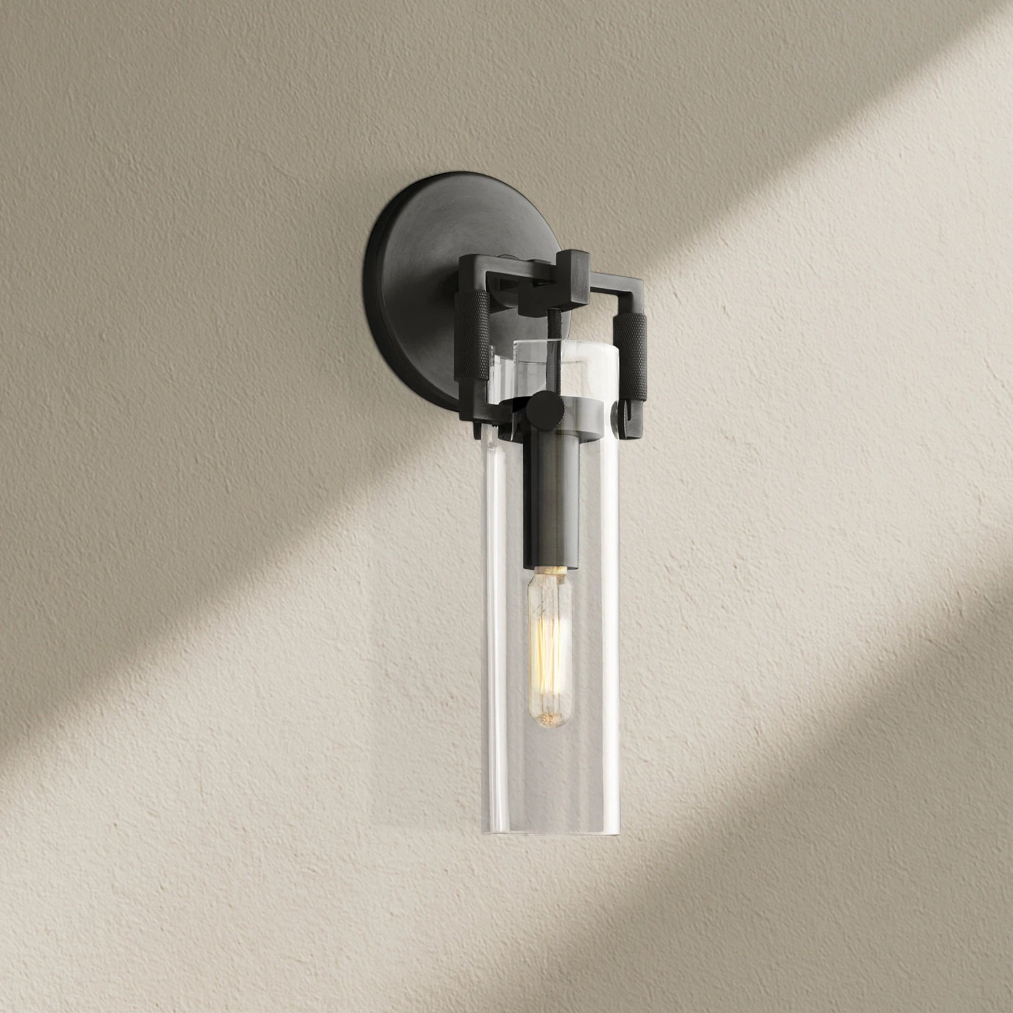 MACFZ Glass Cylinder Wall Sconce