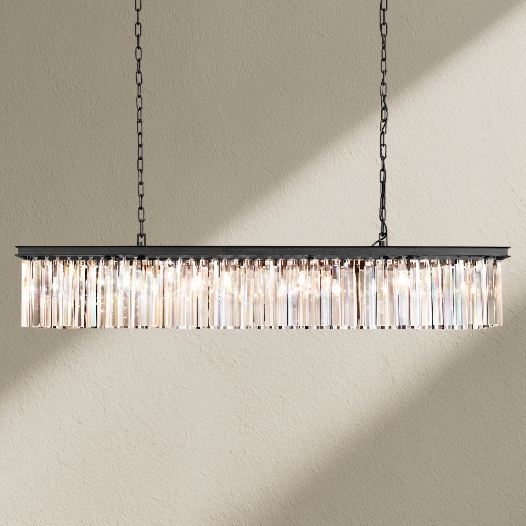 Rhyfz Rectangular Chandelier 59"