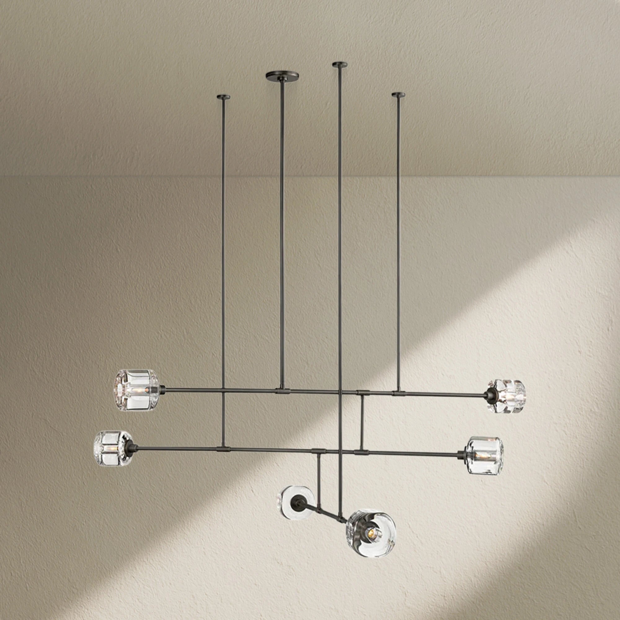 Deamafz Mobile Round Chandelier 48" 62"