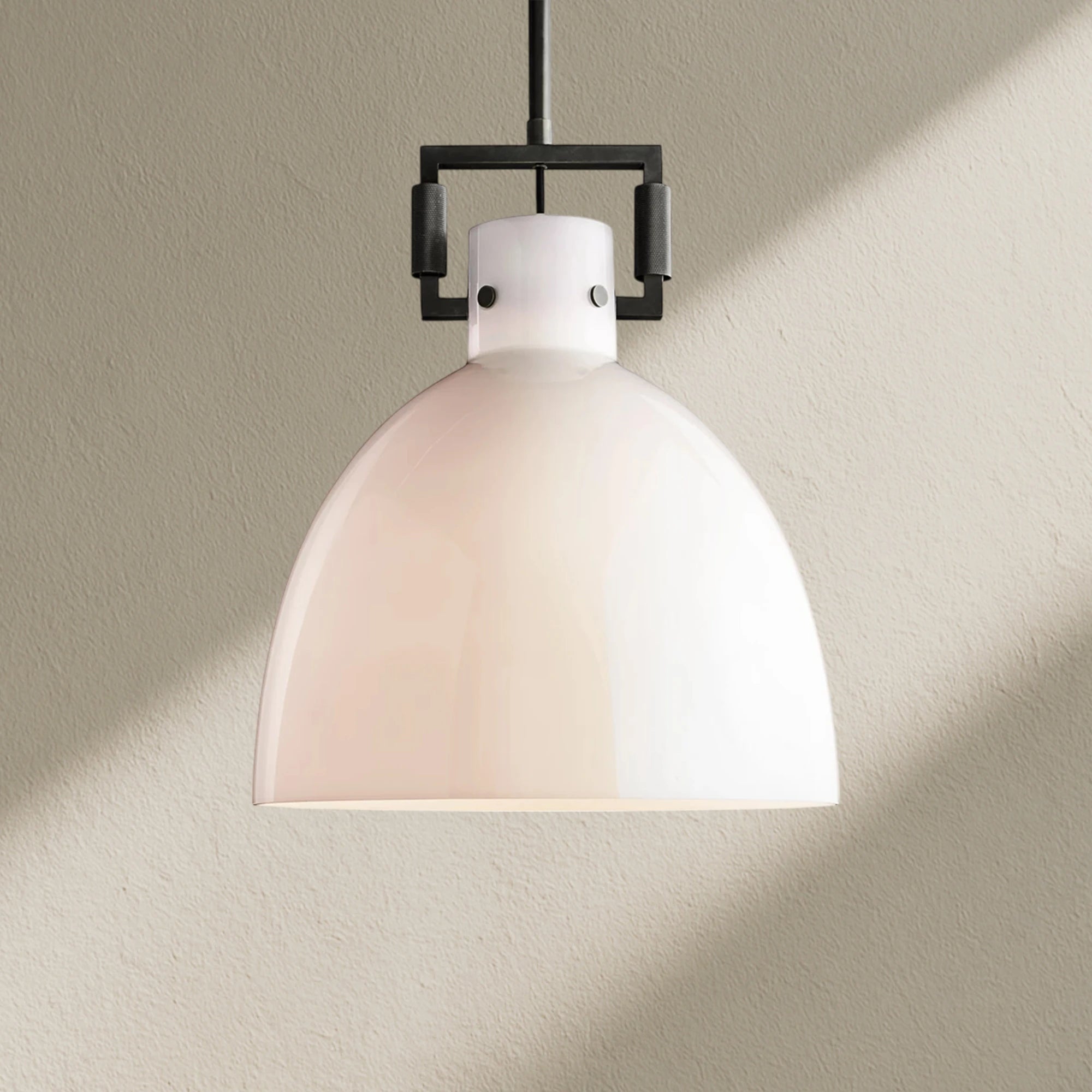 MACFZ Milk Glass Cloche Pendant 10"14"18"