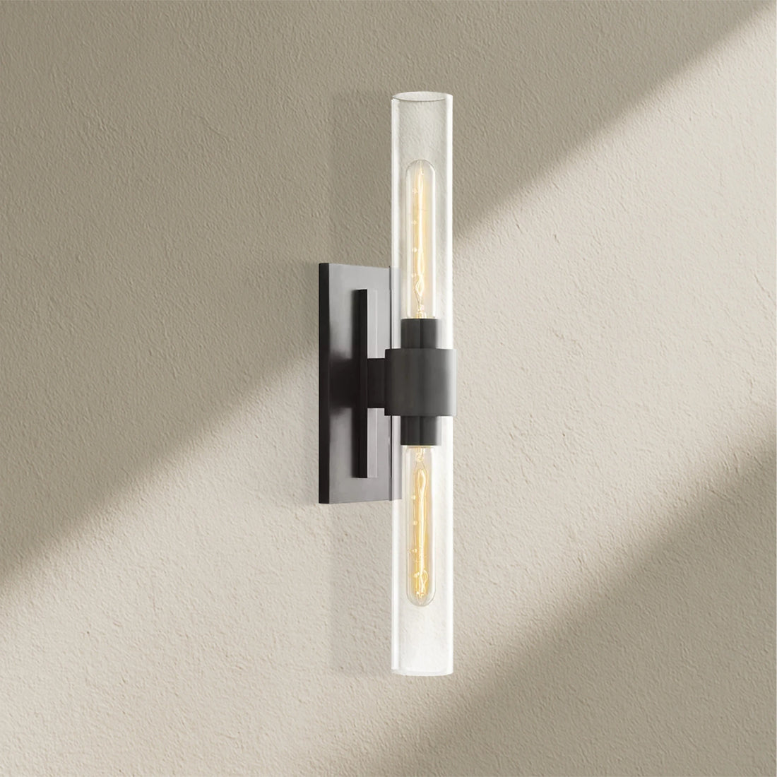 Lavefz Glass Linear Wall Sconce
