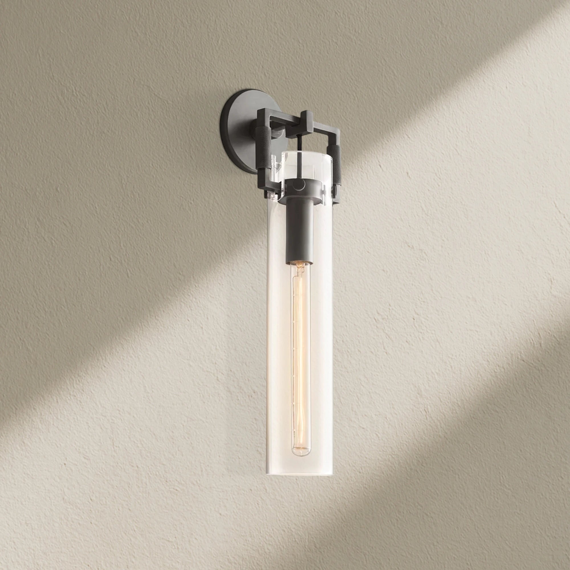 MACFZ Glass Cylinder Wall Sconce