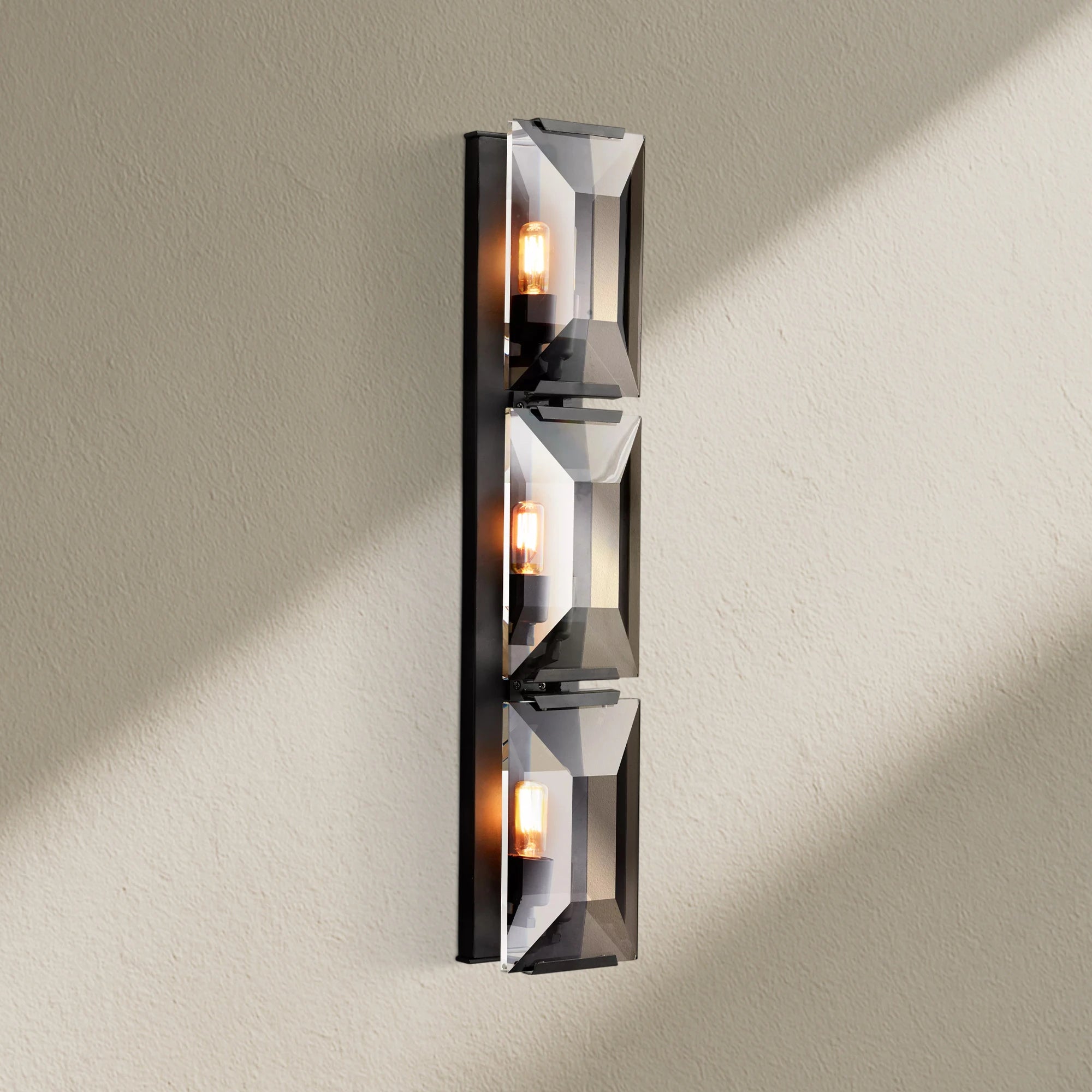 Harfz Crystal Triple Wall Lamp