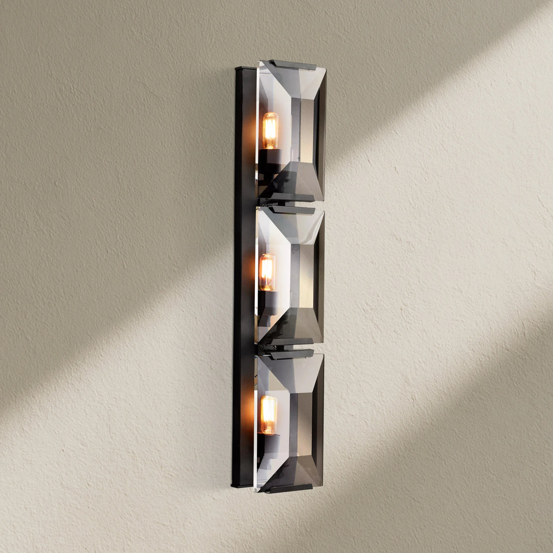 Harfz Crystal Triple Wall Lamp