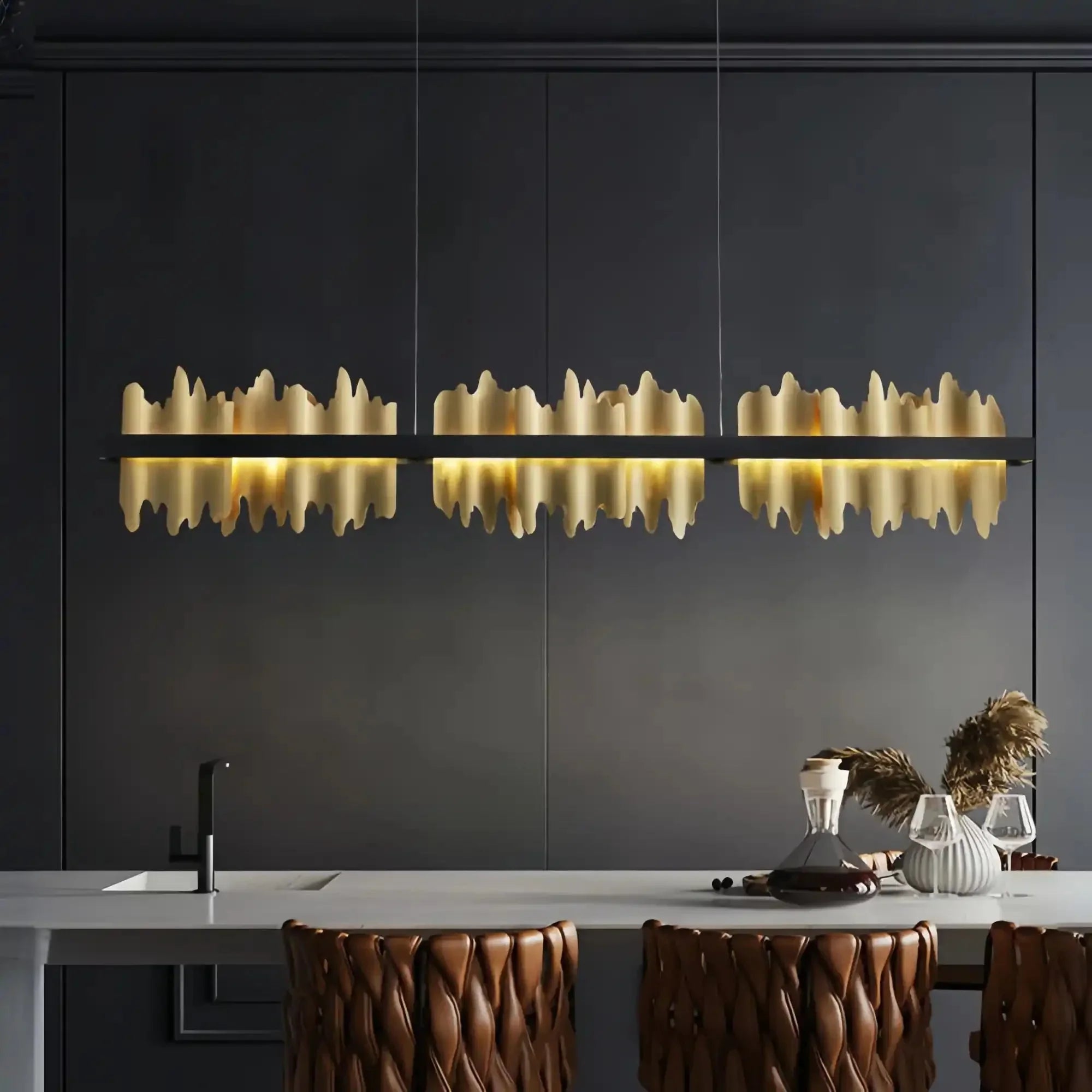 Dahlia Dining Room Chandelier 47" - Joyfuzzy