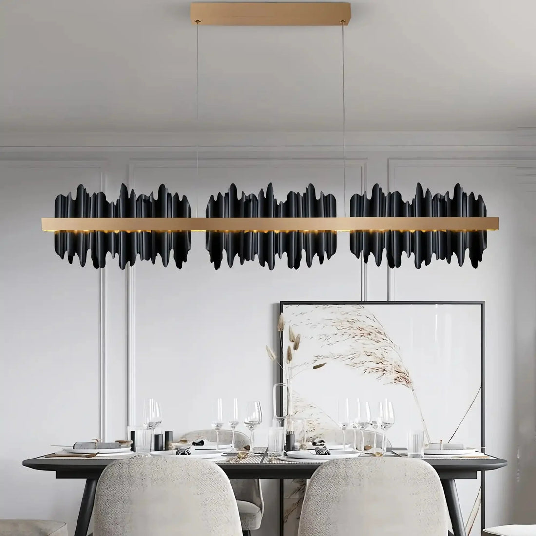 Dahlia Dining Room Chandelier 47" - Joyfuzzy