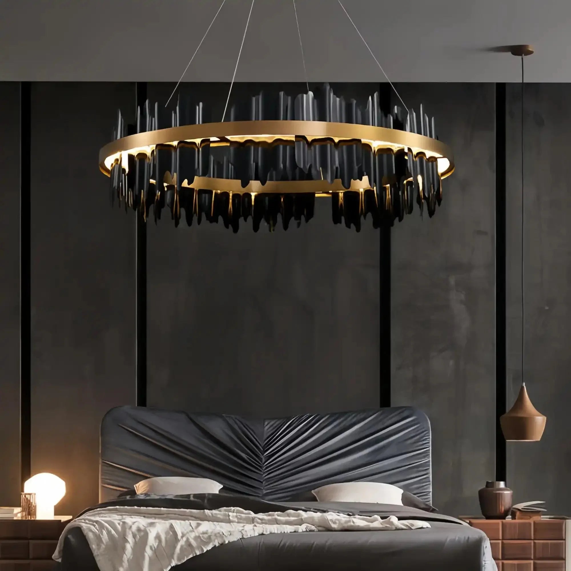 Dahlia Modern Ring Chandelier - Joyfuzzy