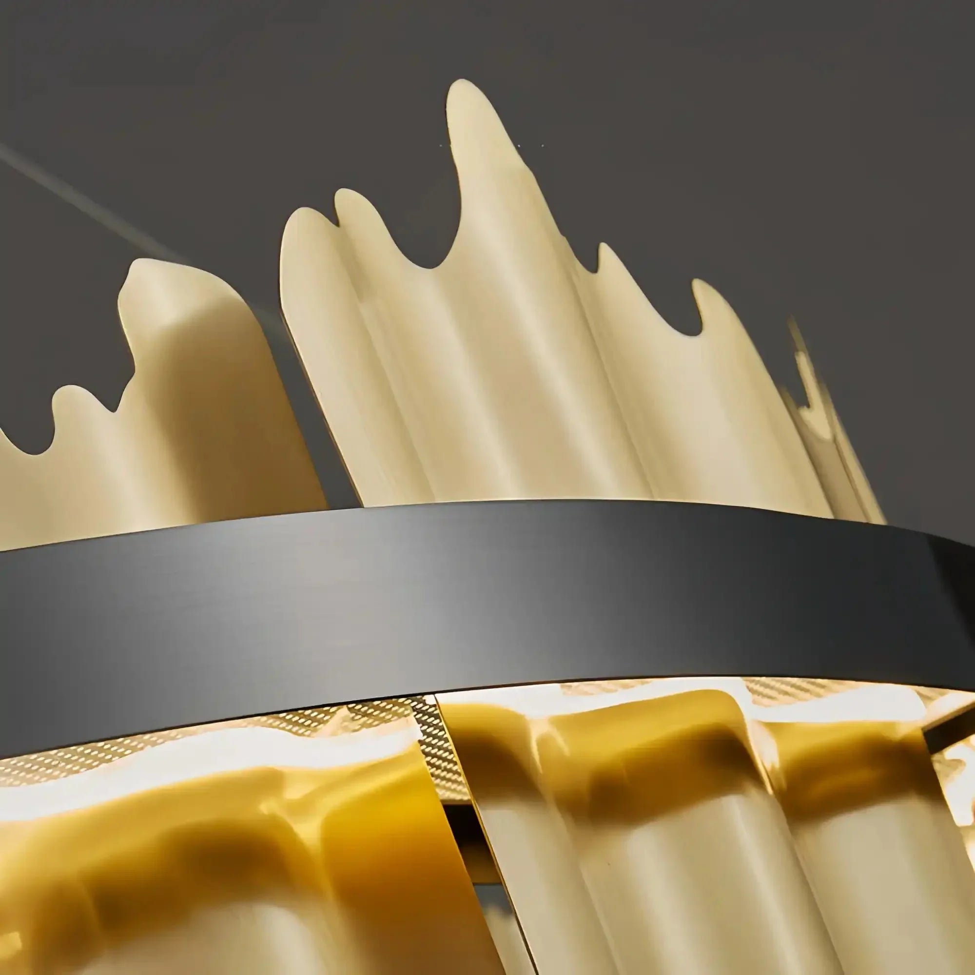 Dahlia Modern Ring Chandelier - Joyfuzzy