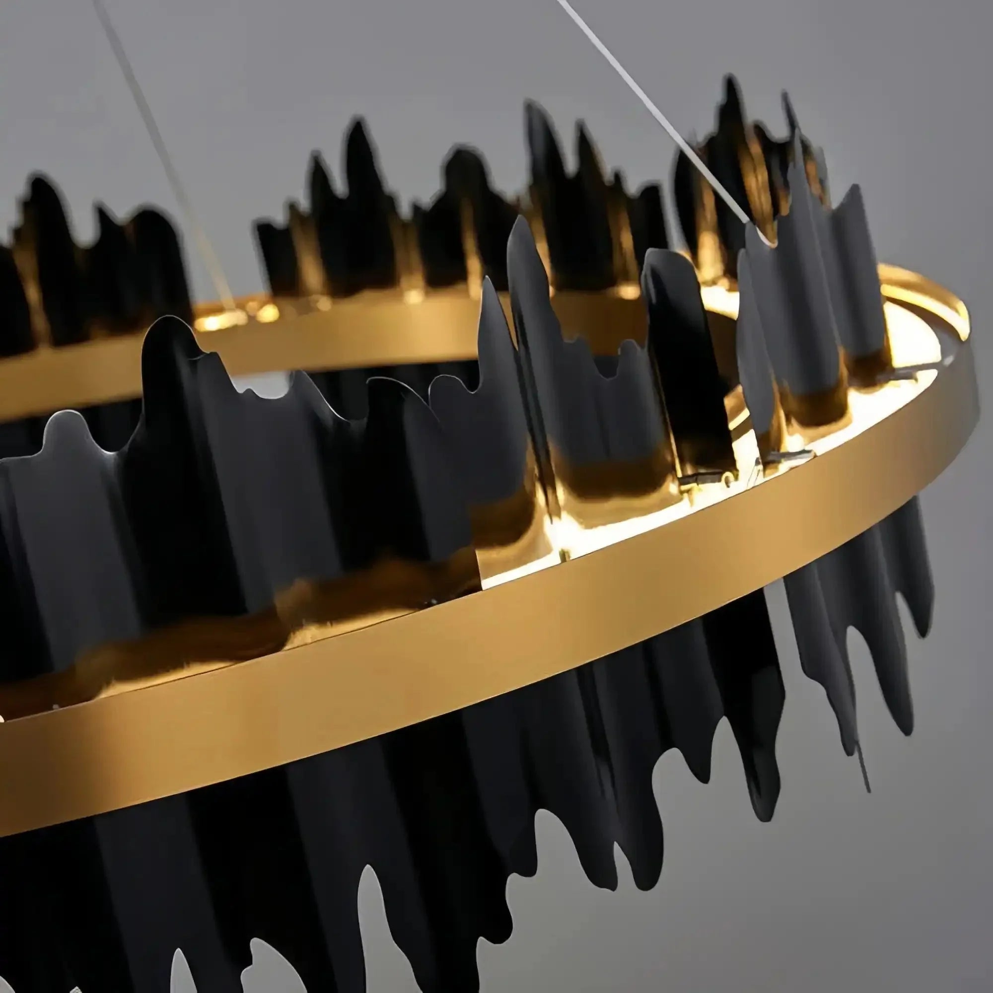 Dahlia Modern Ring Chandelier - Joyfuzzy