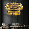 Dahlia Multiple Tier Round Chandelier - Joyfuzzy