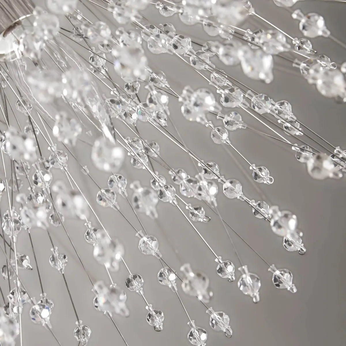 Dandelion Flush Mount Silver