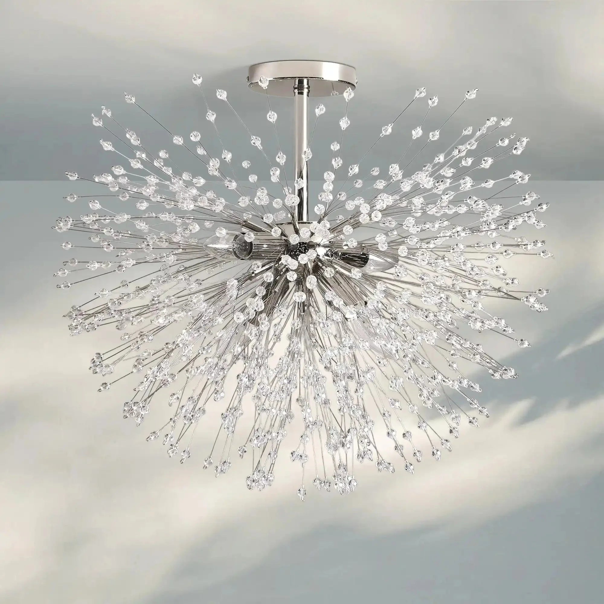 Dandelion Flush Mount - BrassJoyfuzzy
