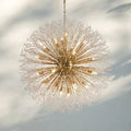 Dandelion Round Chandelier 22''30''43'' - Silver22